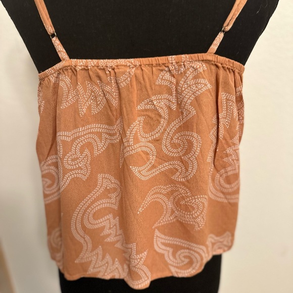 Orange tan camisole - Picture 5 of 5